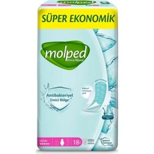 Zenvia Mey Ithalat®   Extra Hijyen Uzun Ped Süper Eko 18 Adet