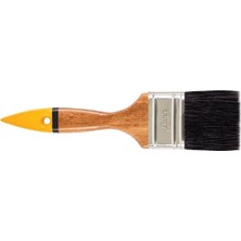 Zenvia Mey Ithalat® Luna Black Ahşap Saplı Yağlı Boya Fırçası No:2,5