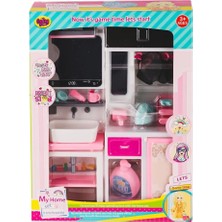Zenvia Mey Ithalat® 02383 Lavabo ve Ütü Masası Oyun Seti -Oydaş Oyuncak