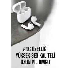 Zenvia Mey Ithalat® Yeni Nesil Pro Bluetooth Kulaklık Uzun Pil Ömrü Beyaz