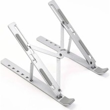 Alüminyum Katlanabilir Laptop Standı, Ergonomik Yükseklik Ayarı