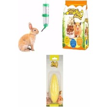 Esranın Dünyası 3 Parça Hamster Temel Ihtiyaç Seti, Yemi ve Suluk Dahil