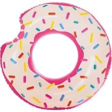 Esranın Dünyası Donut Şeklinde Yüzme Simidi, 107 cm Boyutunda Eğlenceli Su Aktiviteleri Için