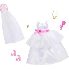 Esranın Dünyası Gelin Aksesuarları Seti, Barbie ve Ken Fashion Temalı