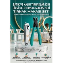 SHC4200 Profesyonel Tırnak Makası Seti | Kalın Batık Tırnaklar Için Çelik Çözüm (2'li) 723