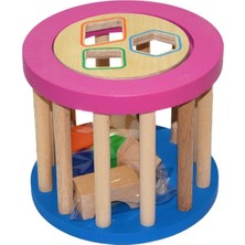 Sinerjim Playwood Eğitici Ahşap Silindir Bultak