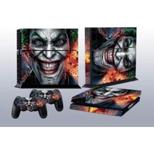 Stickrmarket Stickermarket Ps4 Joker Sticker Seti Kaliteli Su Geçirmez PVC Malzeme ile Uzun Ömürlü