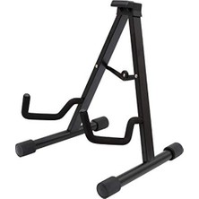 MarkEntegra Gitar Standı Evrensel Tripod Taşınabilir Gitar A-Frame Akustik Gitar Standı Elektro Gitar Bas, Siyah