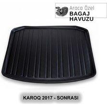 Elorcar Skoda Karoq 2018 ve Sonrası Bagaj Havuzu