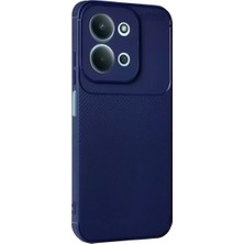 Starseven Redmi 15C 5g Auto Focus Karbon Kapak - Lacivert