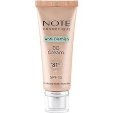 Starseven Note Cosmetics Anti-Blemish Bb Cream 03 Beige Spf 15 Akneye Yatkın Ciltler Bb Krem