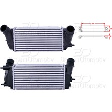 Parcaworld Turbo Radyatoru (Intercooler) 300X146X80 Ford B-Max Ecosport Fıesta Tourneo Courıer Transıt Courıer 1.0 ECOBOOST12 > -C1B19L440AD