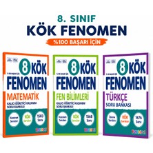 8. Sınıf Fenomen Kök Matematik Kök Fen Bilimleri Soru Bankası