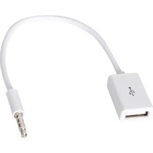 Zemira USB Dişi To Aux Stereo 3 Boğumlu Kablo