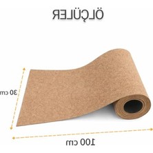 MarkEntegra Kedi Tırmalama Matı Yapışkanlı - Keçe Tırmalama Pedi 100X30 cm - Duvar Koltuk Zemin Koruyucu - Tırnak Bakım Ürünü - Kaymaz Dayanıklı Uzun Ömürlü Evcil Hayvan Aksesuarı (Kahverengi)