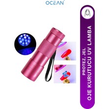 Ocean Oje Kurutucu Uv Fener Protez , Jel Tırnak Oje Kurutucu El Tipi Uv Lamba