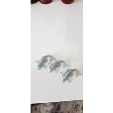 PINAXAR El Yapımı Epoksi 3lü Koi Balığı Biblo 6 cm Kırılmaz