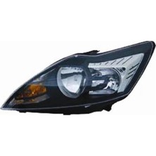 Parcaworld 8M5113101CF- Ford Focus Ön Far Elektrik Motorlu Siyah Kromlu Sol 2008