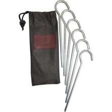 Esranın Dünyası Çadır Tarp Kazığı 8mm 25CM Lvanizli 6 Adet