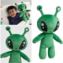 MarkEntegra Sfeyx 34 cm Yeşil Uzaylı Alien Yumuşak Peluş Oyuncak News Sfey 997516