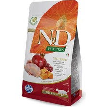 N&D Nd Pumpkin Bildircin & Nar Neutered Tahılsız Kedi Maması - 1.5 Kg