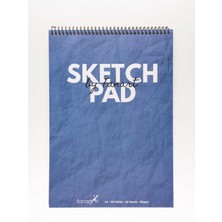 Fanart Academy Üstten Spiralli A4 Sketch Pad 80gr 50yp  - Akdeniz