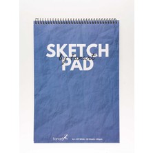 Fanart Academy Üstten Spiralli A4 Sketch Pad 80gr 50yp  - Akdeniz