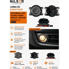 Ns Nilser Auto Parts Renault Megane 2 Sis Lamba Sağ-Sol Uyumlu 1 Adet