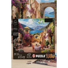 Farbu Oyuncak 1000 Parçalı Bliss Of The Serenity Manzara Tasarımlı Puzzle 48X68CM Eğitici Çocuk Yapboz