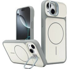 Selfbuysell Joko Apple Iphone 15 Pale Magsafe Standlı Kapak - Beyaz
