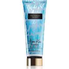 Victoria's Secret Aqua Kiss Shimmer 236 ml Kadın Vücut Losyonu Simli Işıltılı Etki