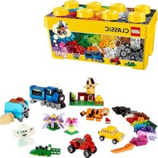MarkEntegra LEGO Classic Orta Boy Yaratıcı Parçalar Yapım Kutusu 10696-4 Yaş ve Üzeri Çocuklar Için Yaratıcı Oyuncak Yapım Seti (484 Parça)