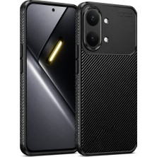 MobaxAksesuar Xiaomi Poco X8 Pro Max Kılıf Karbon Silikon Case