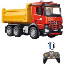 MarkEntegra Uzaktan Kumandalı Damperli Kamyon Full Fonksiyon Şarjlı Iş Makinesi Kamyonet 5 Mod Ses Efekt Işıklı