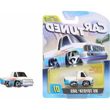 MarkEntegra Mgae Cartuned S3 1985 Toyota Sr5, Desenli Custom Diecast Araba, Çok Renkli, Metal Gövde, Koleksiyon Arabası