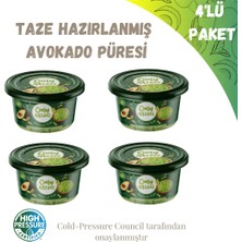 Only Fresh Avocado Pulp Yemeye Hazır Avokado Püresi 800GR 4'lü Paket