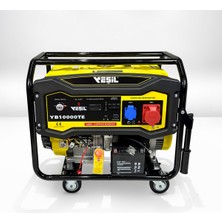 Pars 10 Kva Portatif Benzinli Jeneratör Taşınabilir Trifaze(Bakır Sargılı)