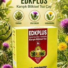 Çare Burada Dr. Bronos - Edkplus 30'lu Stick Çay (Enginar & Devedikeni & Karahindiba)