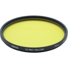 Hoya 67 mm Y2 Pro Yellow Efekt Filtre Özellikli Doğal Ton Sunumu Sağlayan Filtre