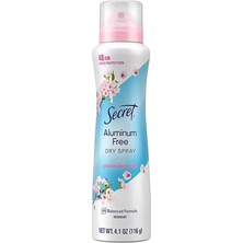Secret Cherry Blossom Alüminyumsuz Kuru Sprey Deodorant 116GR