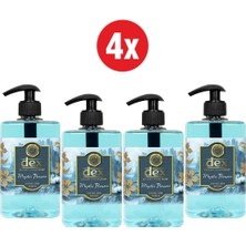 Dex Luxury Mystic Flowers 500 ml x 4 Adet Sıvı Sabun Patçuli ve Meşe Yosunu Kokusuyla Ekonomik Hijyen