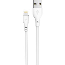 HiboTekno USB To Lightning 30 cm USB Şarj Kablosu 2 Amper