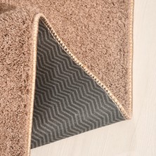 Youdayhomecollection Mars-Kahve-Premium Kadifemsi Halı Oturma Odası-Salon-Mutfak-Kaymaz Taban -Yıkanabilir-Modern - 200X400