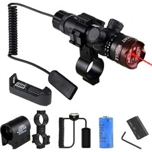 Forestia 2 (Dürbün + Ray Montaj) Ara Aparatlı Tüfek Lazeri - Taktikal Lazer Sight Dot -Taktik Lazer