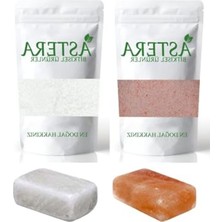 MarkEntegra 5 kg Himalaya Tuzu Ince + 5 kg Kaya Tuzu Ince + 1 Adet Himalaya Sabunu + 1 Adet Kaya Tuzu Sabunu