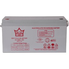 Ortec 12V 150AH Solar Sistem Jel Akü