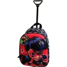 Bullt Anaokulu Çekçekli Sırt Çantası Maskeli Siyah 30-32 cm Yükseklik 22-23 cm Genişlik GN-013