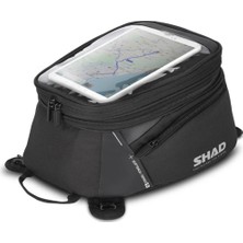 Shad SL20 Motosiklet Depo Üstü Çanta Mıknatıslı Bağlantı 12-15 Litre X0SL201F