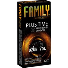 Gizli Renkler Family Plus Time Uzun Yol Aloe Vera’lı Prezervatif