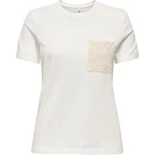 Only Onlenja Lıfe Beyaz Kadın T-Shirt 15369258